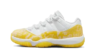 Air Jordan 11 Retro Low Yellow Snakeskin