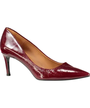billi bi Dark Red Patent With A Pointy Toe The Stiletto Heel UK 7 EU 40 