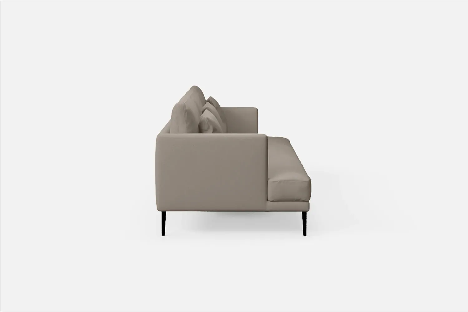 Bisceglie 4 Seater Sofa Sand Leather