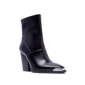 Black Western Booties