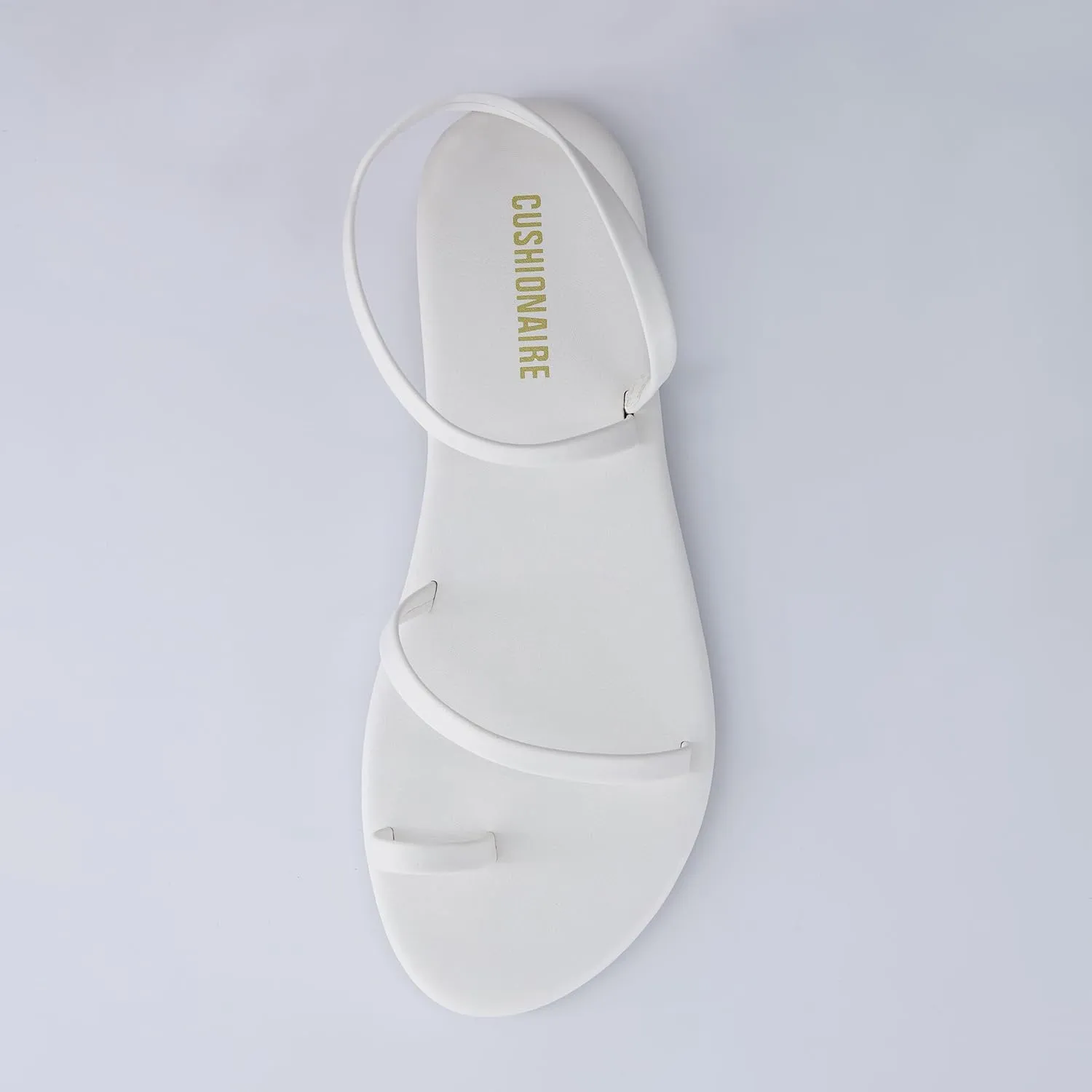 CUSHIONAIRE CHAI Womens Strappy Sandals  Flat Sandals for Women, Comfortable Beach Sandals, Summer Slip-On Shoes, Casual Dressy Sandals