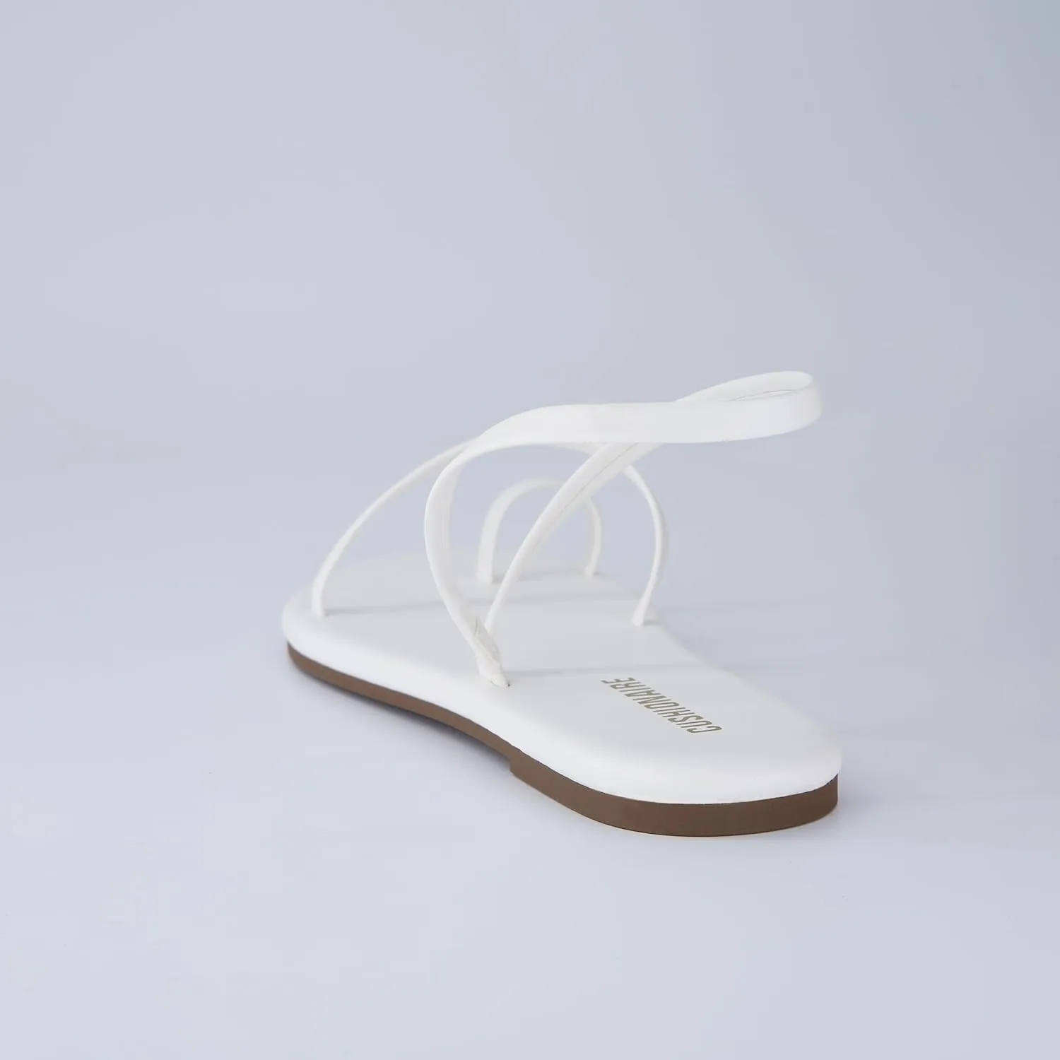 CUSHIONAIRE CHAI Womens Strappy Sandals  Flat Sandals for Women, Comfortable Beach Sandals, Summer Slip-On Shoes, Casual Dressy Sandals
