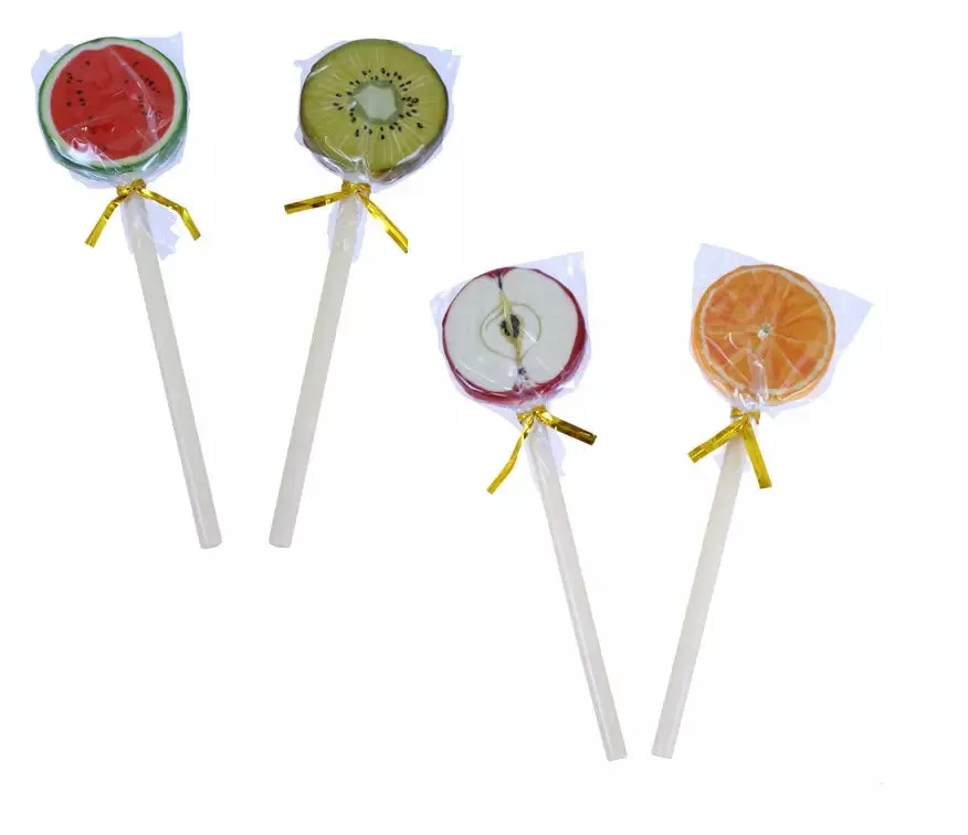 Cute Fruit Lollipop Design Pen for Kids