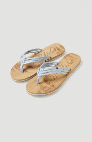 Ditsy Sandals | Cerulean