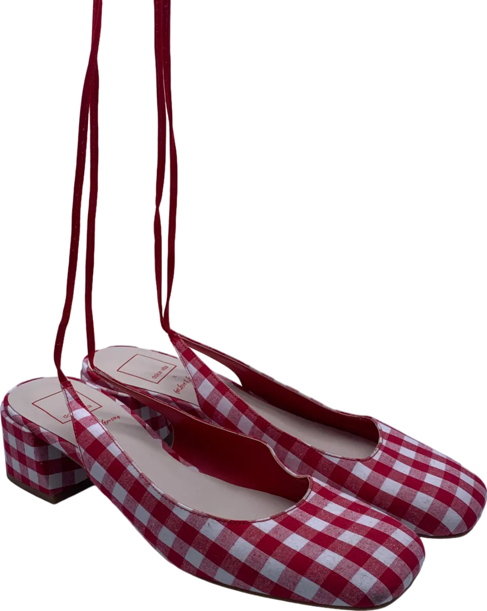 dolce vita Red Loise Heels UK 8.5 EU 41.5 