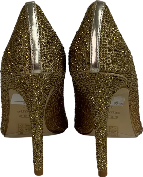 Dune Metallic Ombre Diamant Heels UK 4 EU 37 