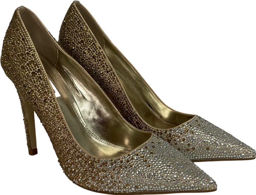Dune Metallic Ombre Diamant Heels UK 4 EU 37 