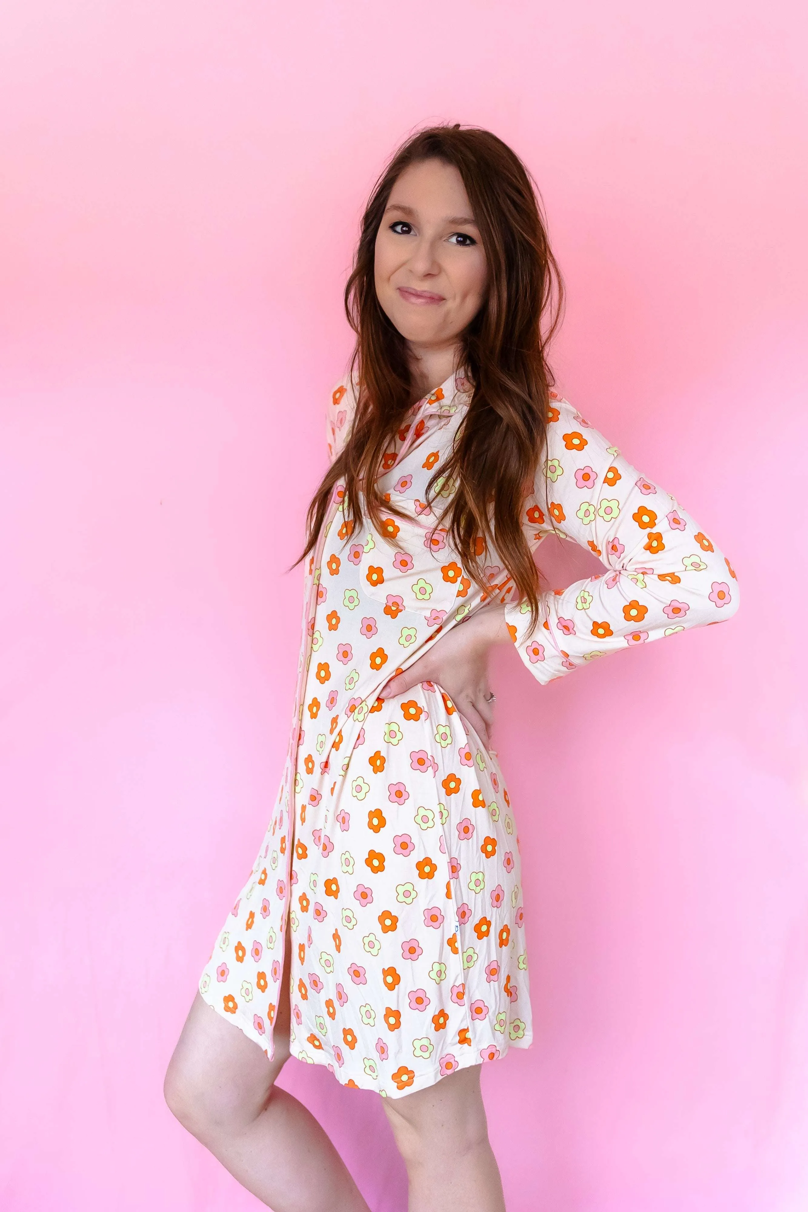 Feel'n Flowerful Dream Nursing Gown