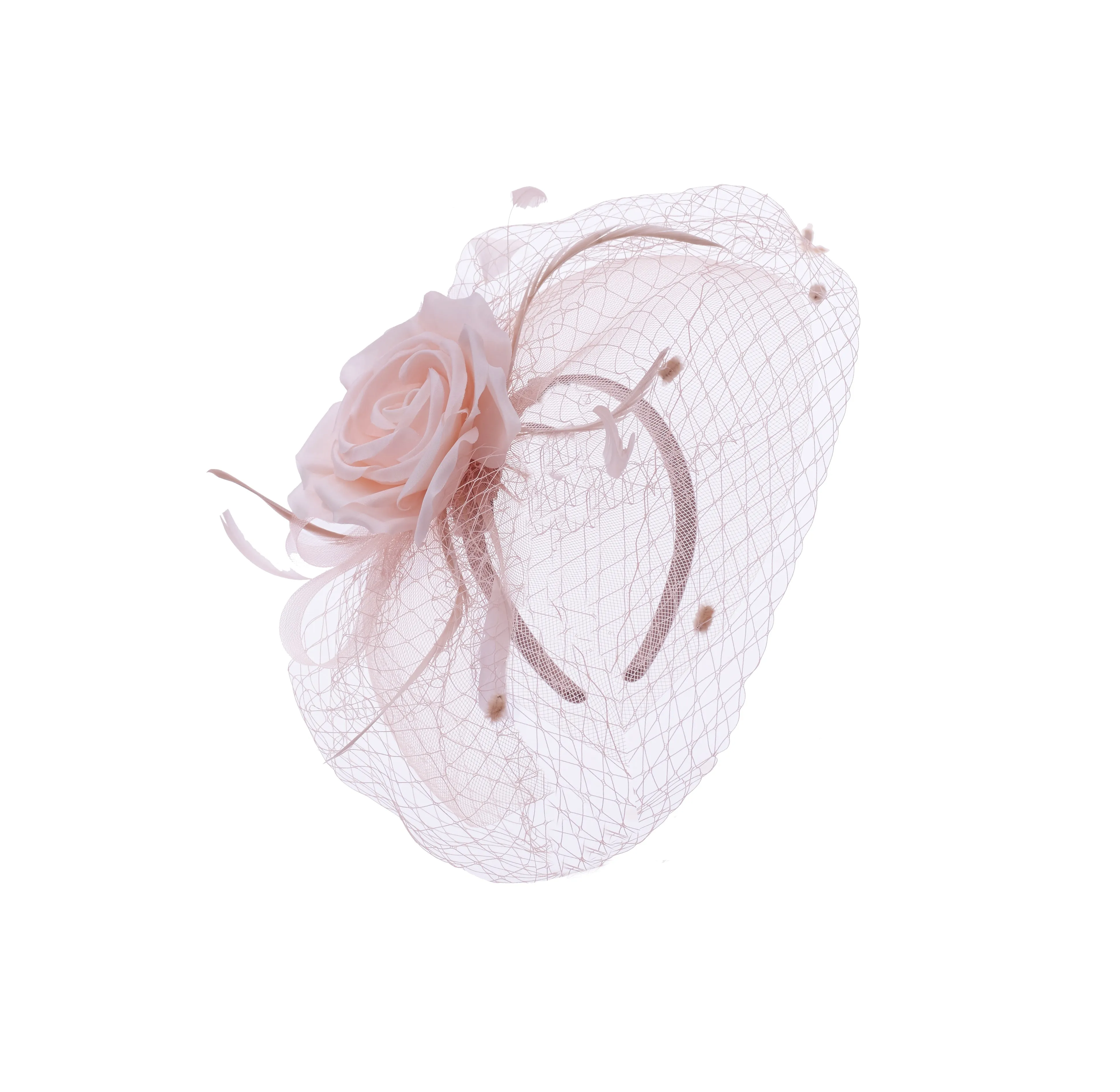 Large Rose Fascinator