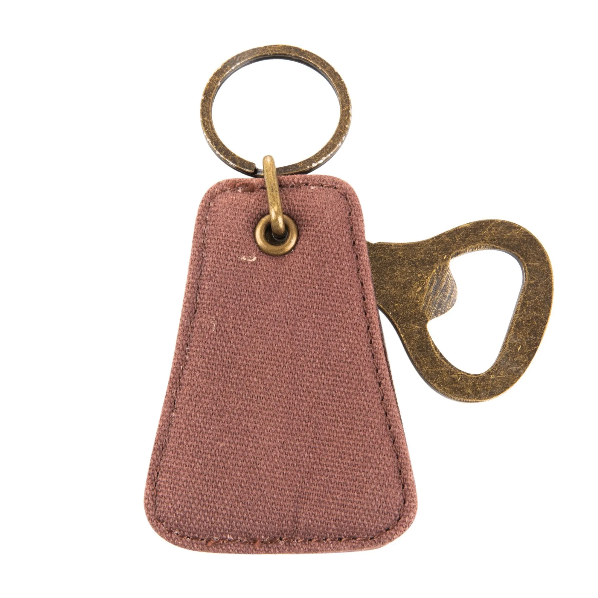 Mens Keychain with Bottle Opener