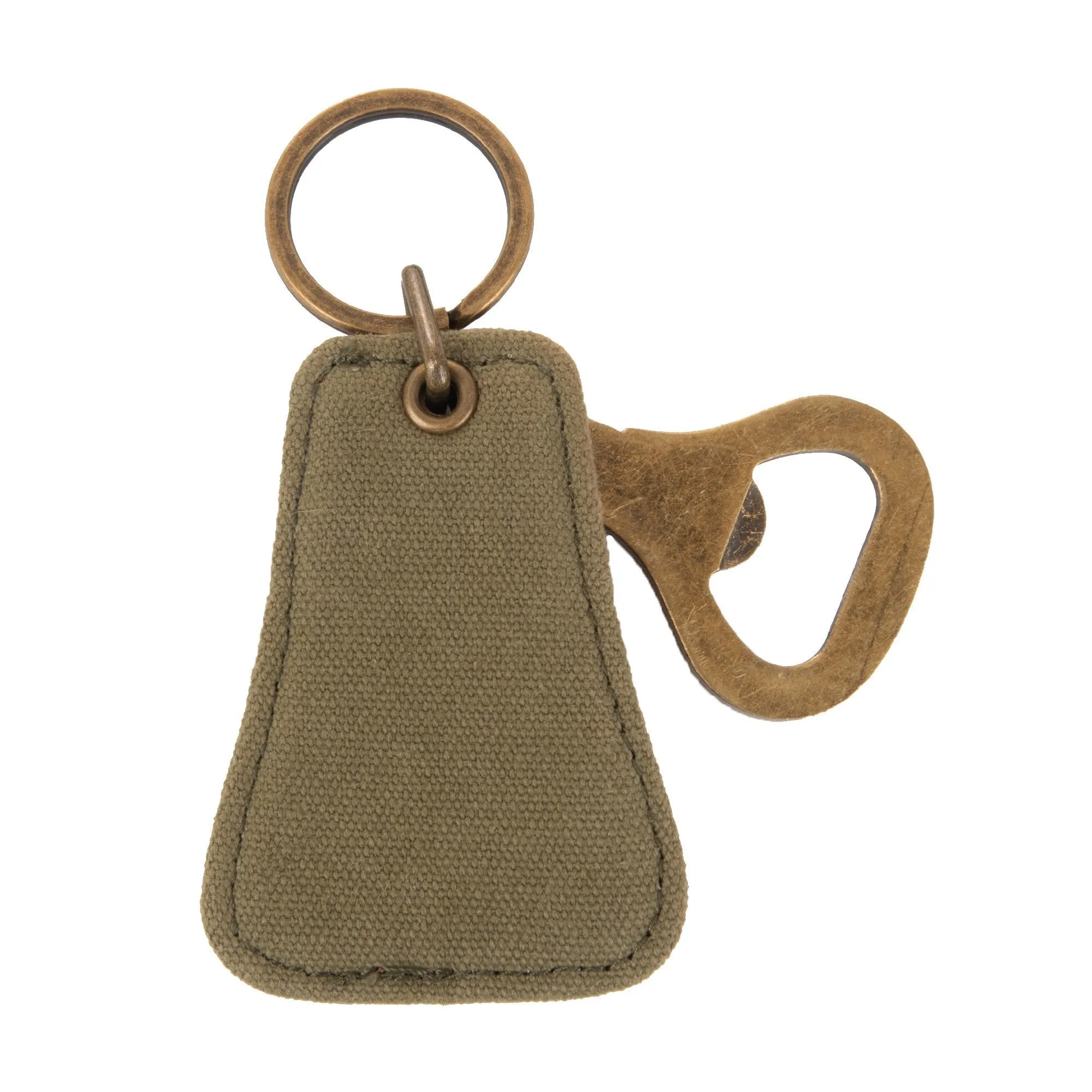 Mens Keychain with Bottle Opener