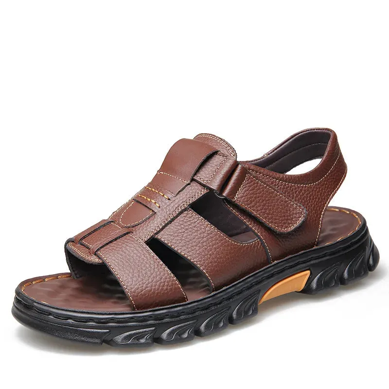 Men's Leather Sandals Comfort Max