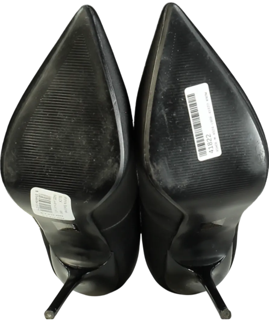 Mint Velvet Black Court High Heels UK 8 EU 41 