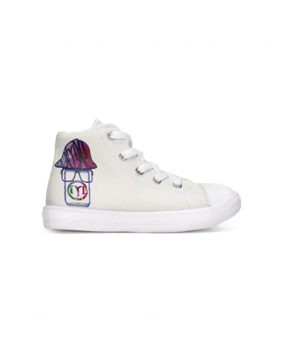 Mr. Freshy Kids Hightop Canvas Shoe