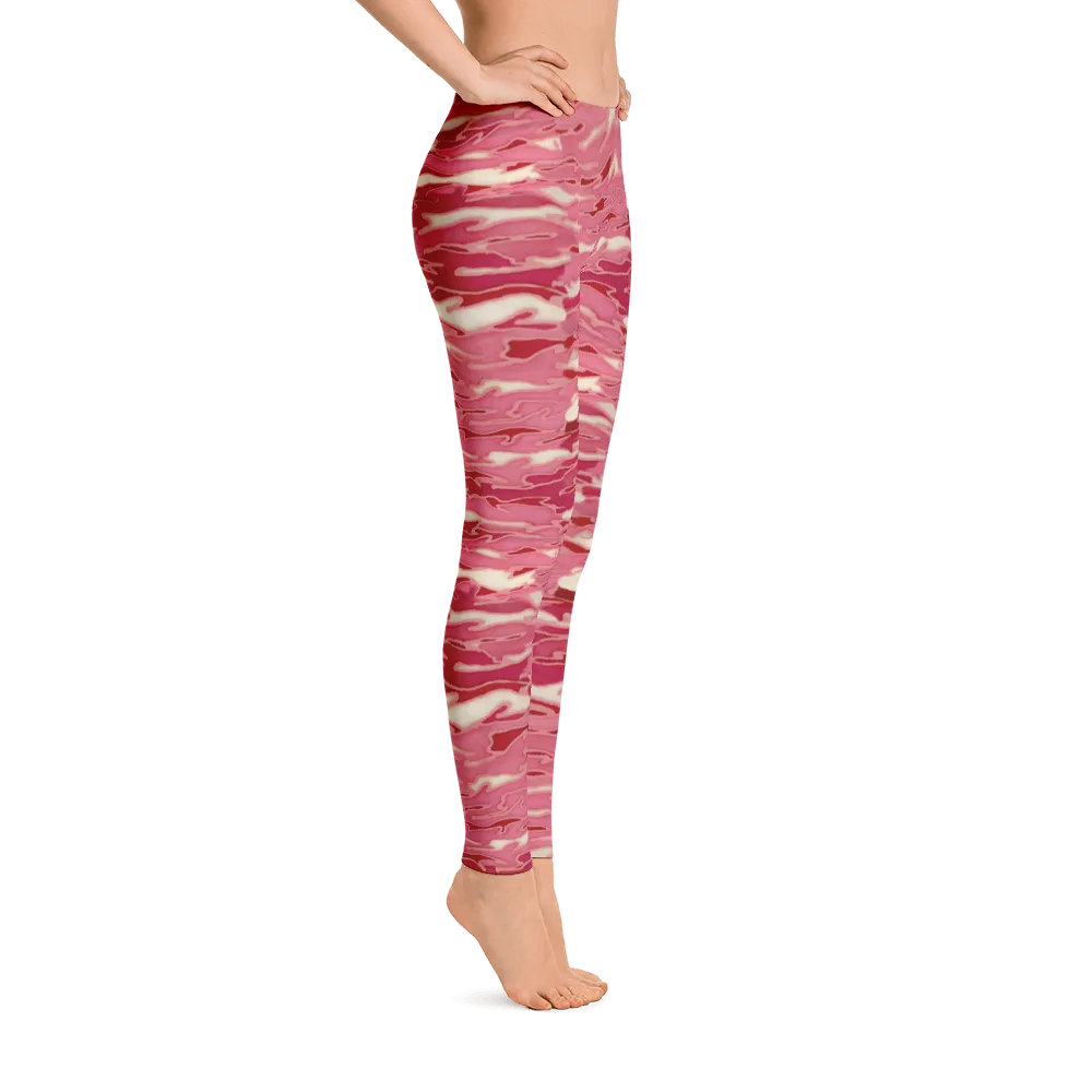 Pink Camouflage Lava Leggings