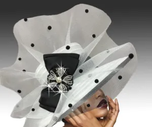Polka Dot Illusion Hat
