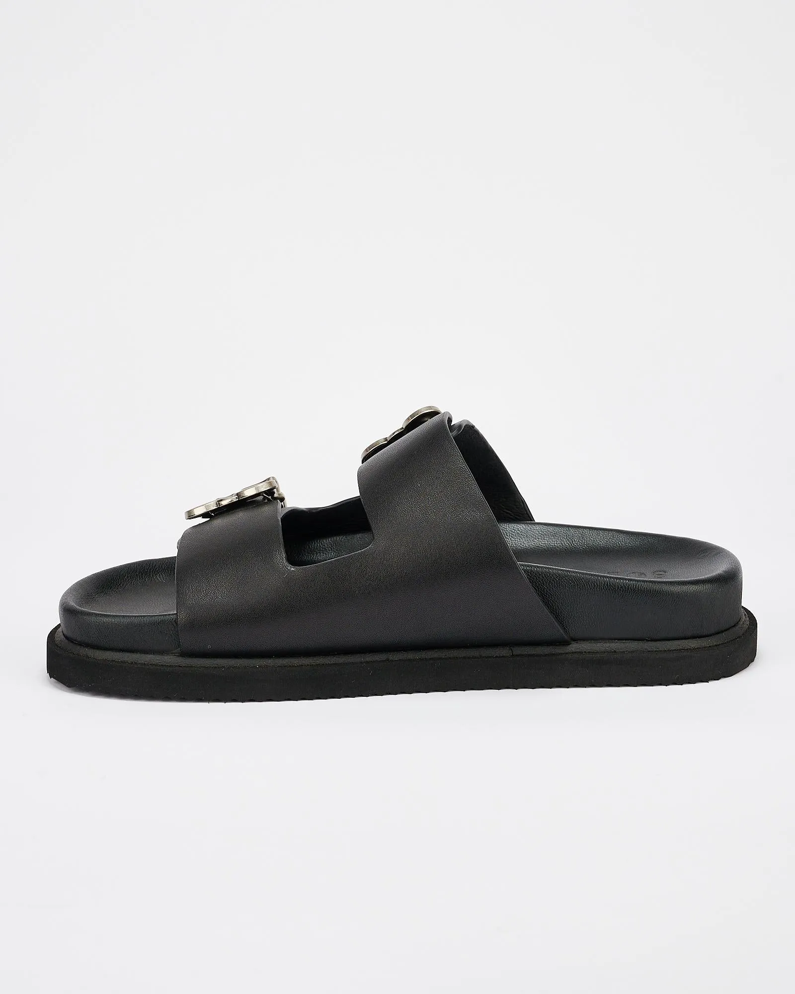 Scribe Footbed Black/Silver