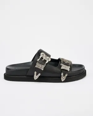 Scribe Footbed Black/Silver