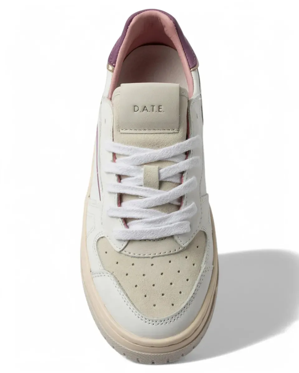 Sneakers Torneo Pure Calf White-Purple