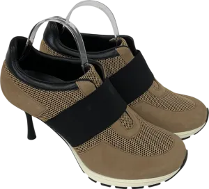 Sneex Brown The Icon Trainer Heel UK 9 EU 42 