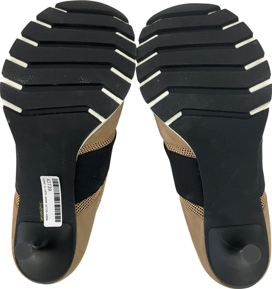Sneex Brown The Icon Trainer Heel UK 9 EU 42 