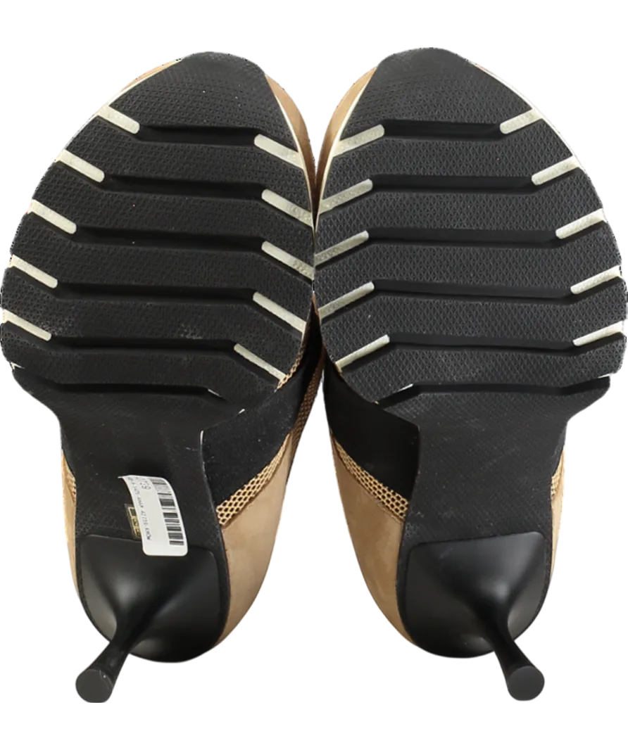 Sneex Brown The Icon Trainer Heel UK 9 EU 42 