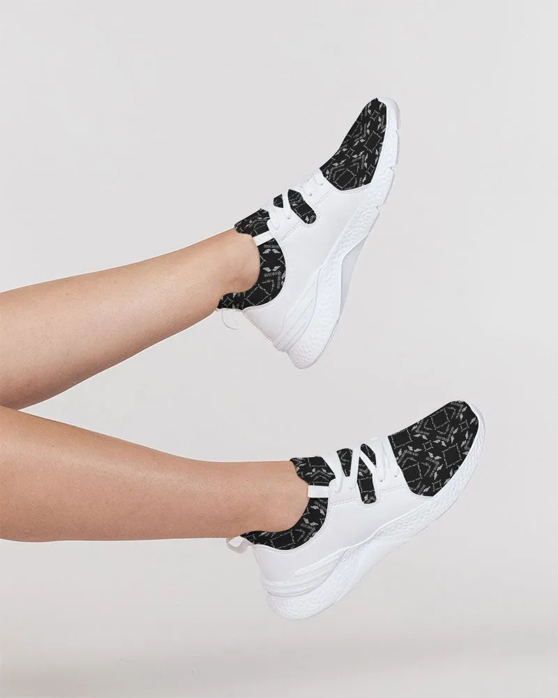 Streamz Black Diamonds Women's Two-Tone Sneaker