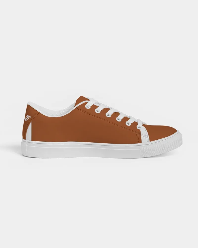Streamz Brown Trusts & Deeds Women's Faux-Leather Sneaker