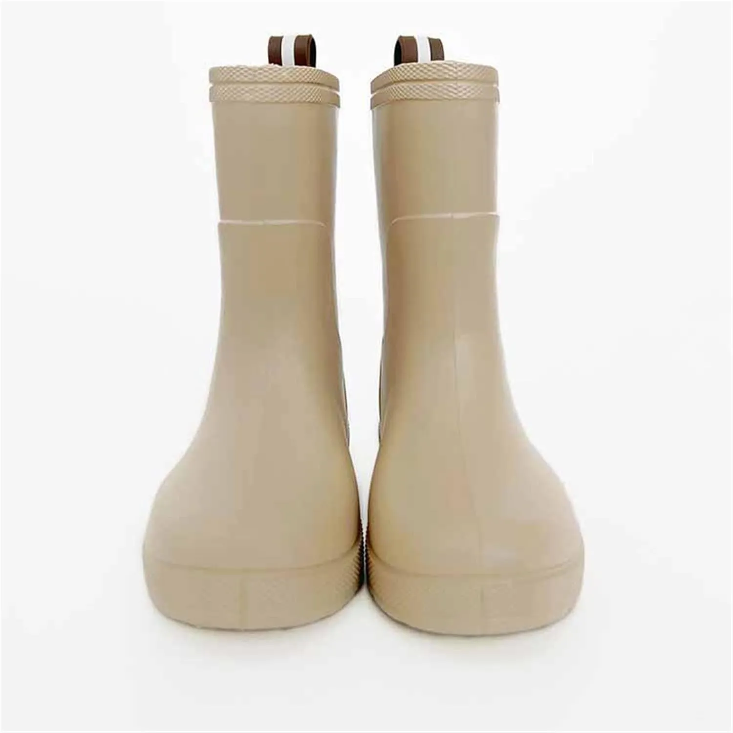 Toddler Slip on Rain Boots Kids Rain Boots Long Rainboots for Boys Girls Easy-on Lightweight Waterproof Mud Boot