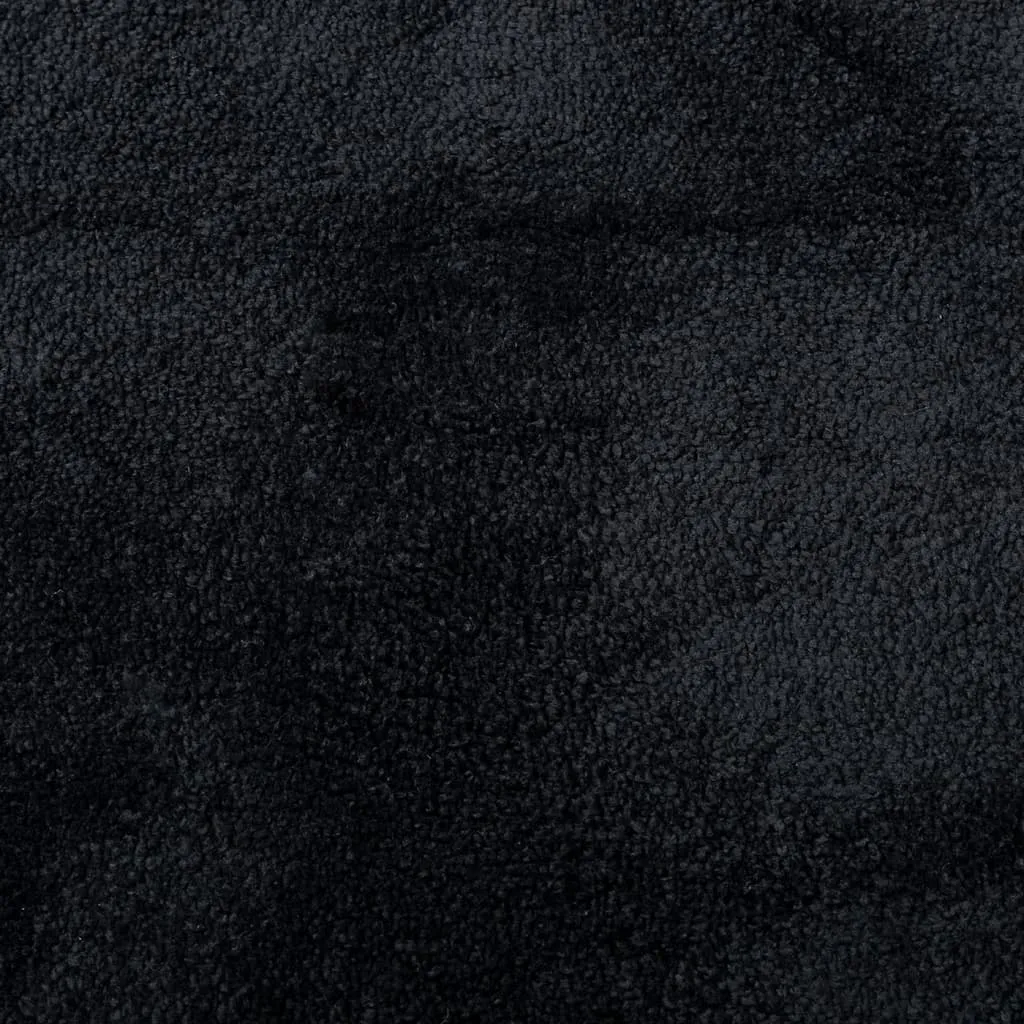 vidaXL Rug OVIEDO Short Pile Black Ø 280 cm - Luxurious, Durable, and Stylish